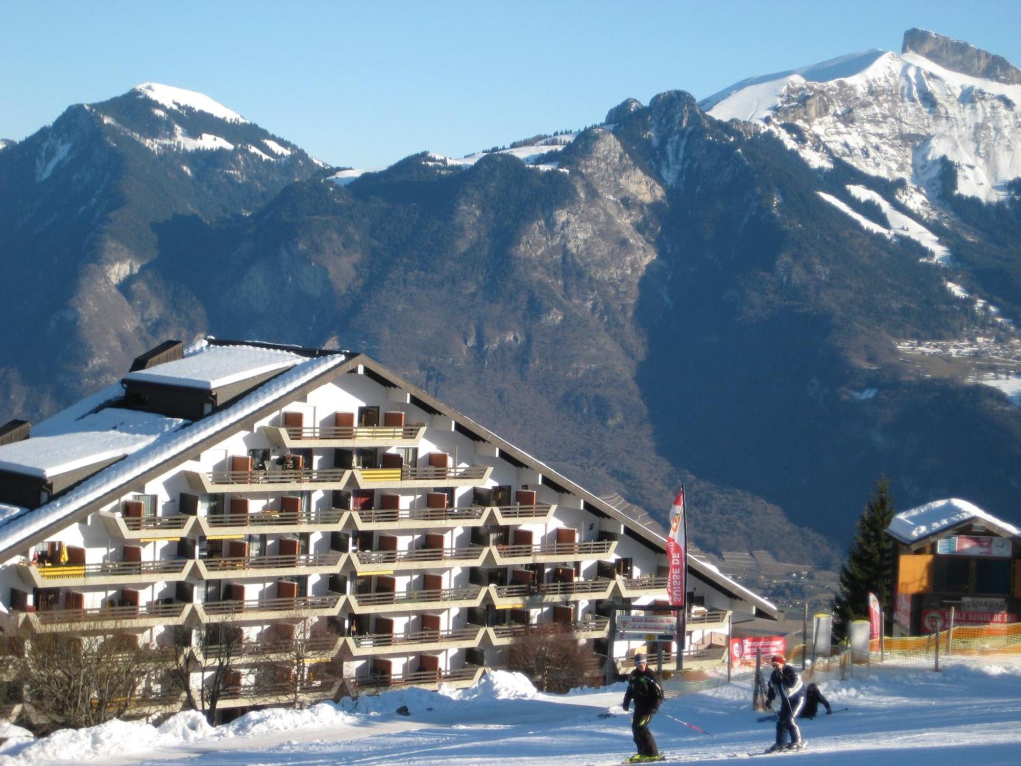 Heerlijke Wandel Of Ski Vakantie In Torgon Portes Du Soleil Exterior foto